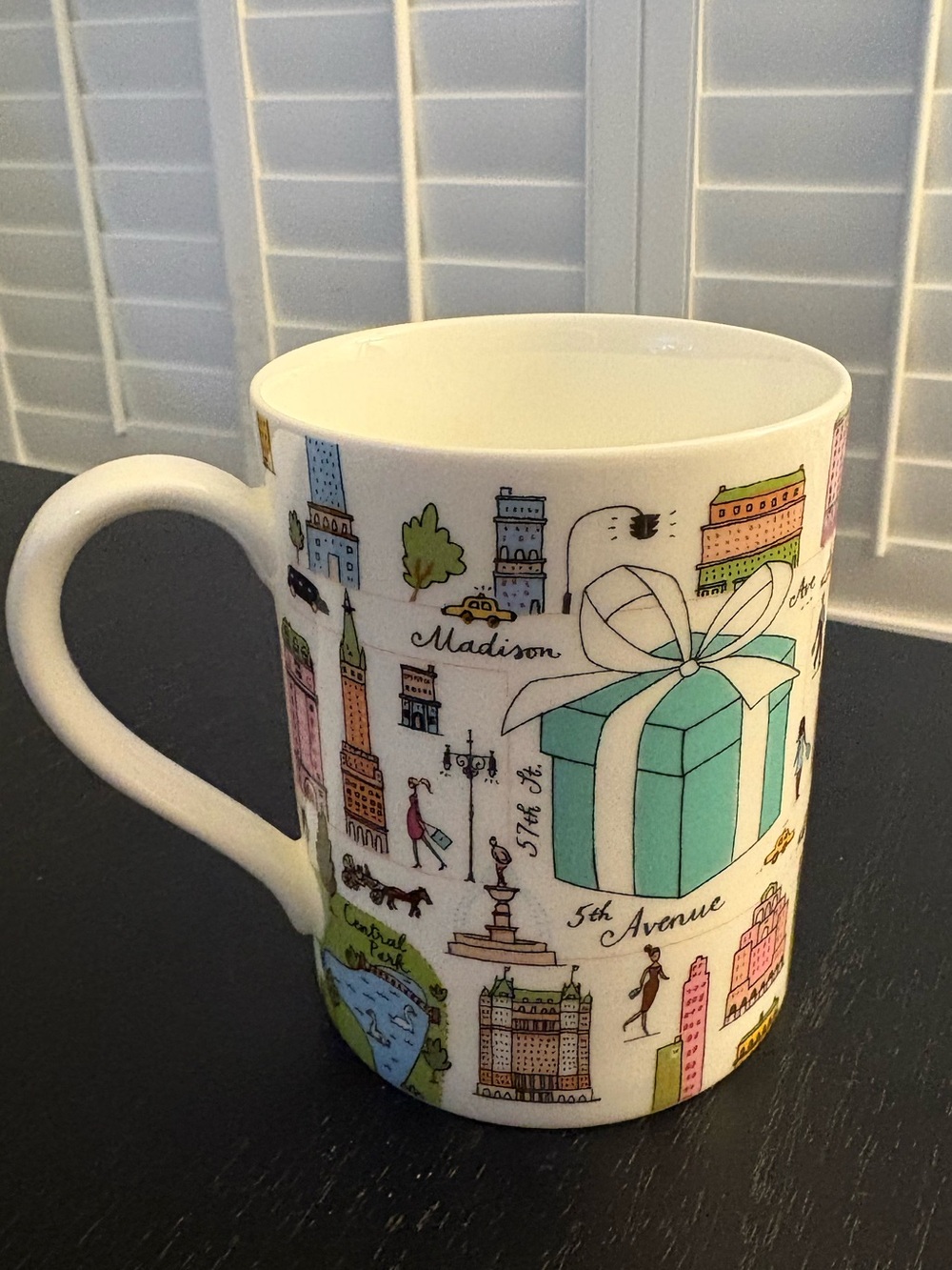 Tiffany & Co China Cup 5th Avenue NYC